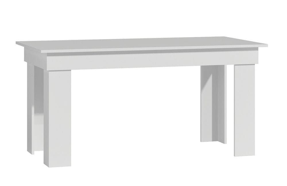 Artenat Jedálenský stôl Madras, 160 cm, biela